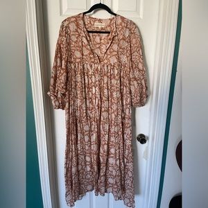 Daughters of India Kyra Midi Dress / Size L